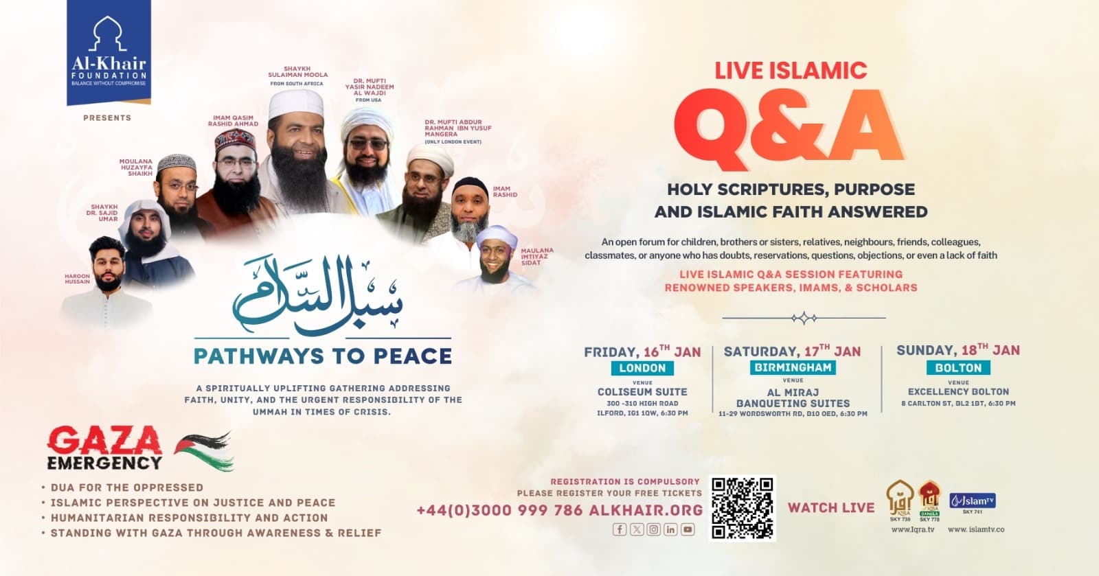 Pathway to peace banner