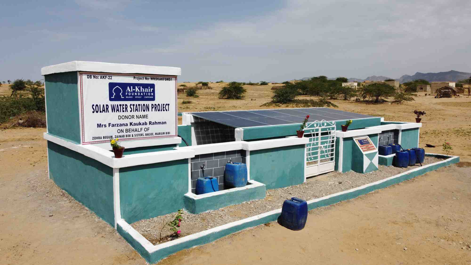 solar water station